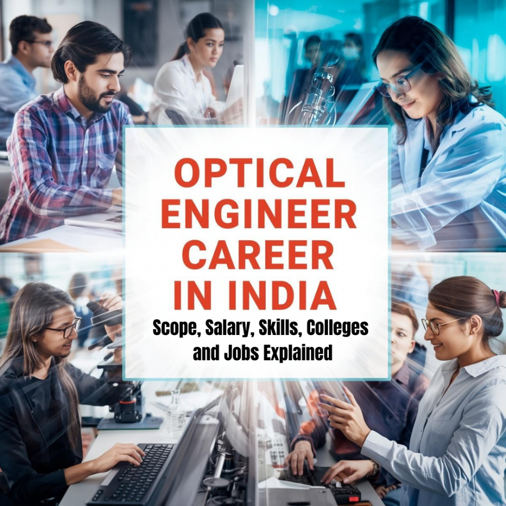 Optical Engineer Career in India: Scope, Salary, Skills, Colleges and Jobs Explained