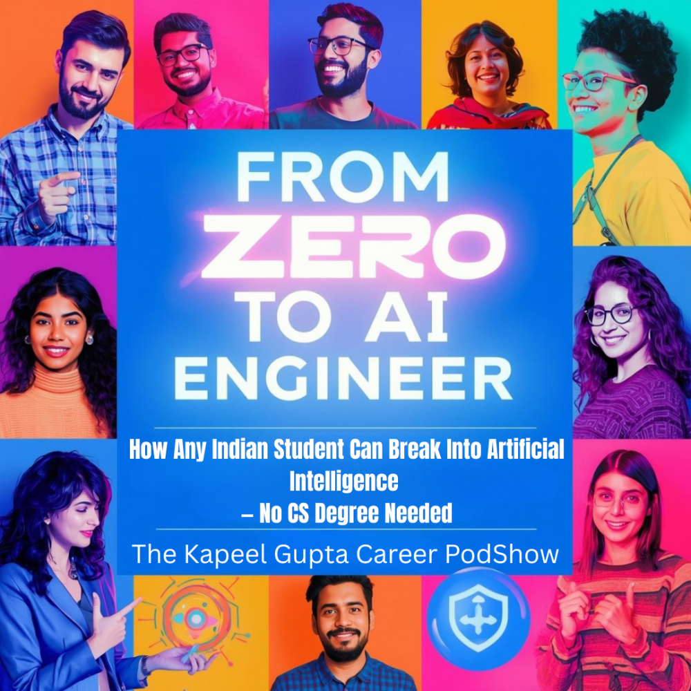 From Zero to AI Engineer: How Any Indian Student Can Break Into Artificial Intelligence — No CS Degree Needed