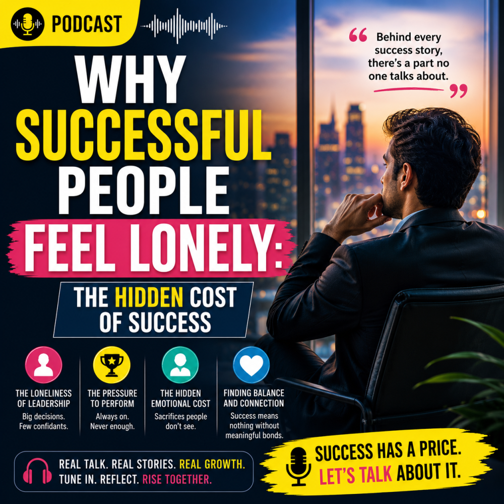 Why Successful People Feel Lonely: The Hidden Cost of Success & Ambition