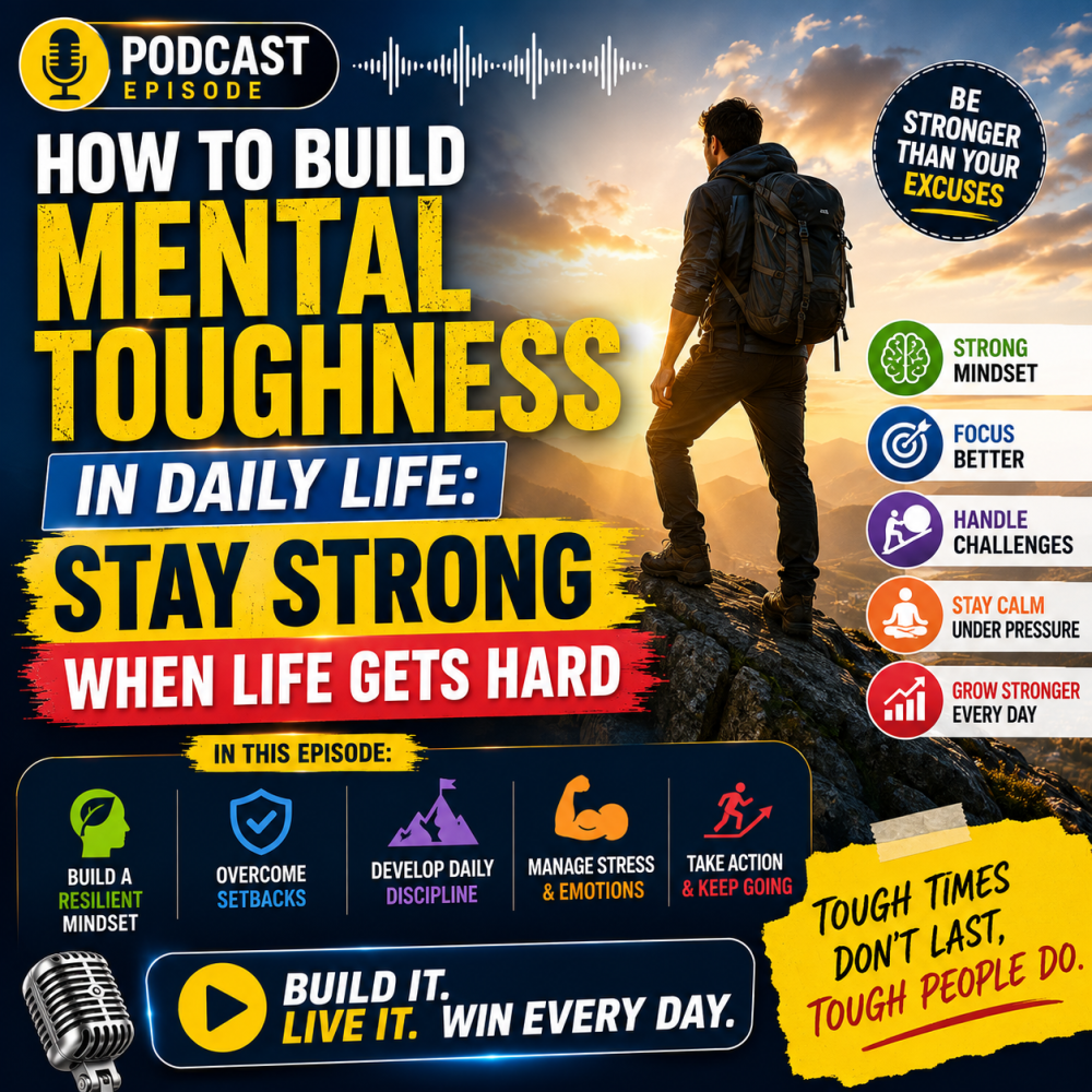 How to Build Mental Toughness in Daily Life: Stay Strong When Life Gets Hard