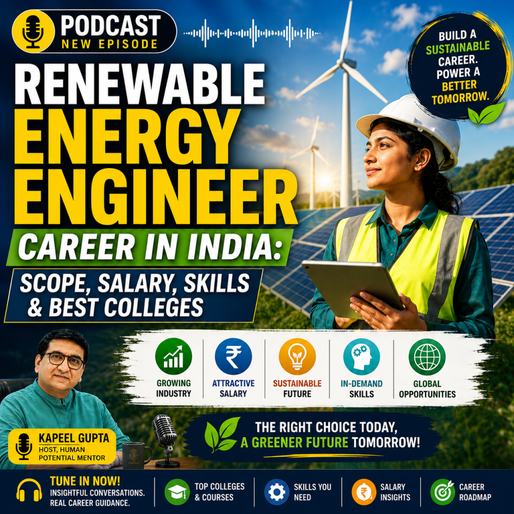 Renewable Energy Engineer Career in India: Scope, Salary, Skills & Best Colleges
