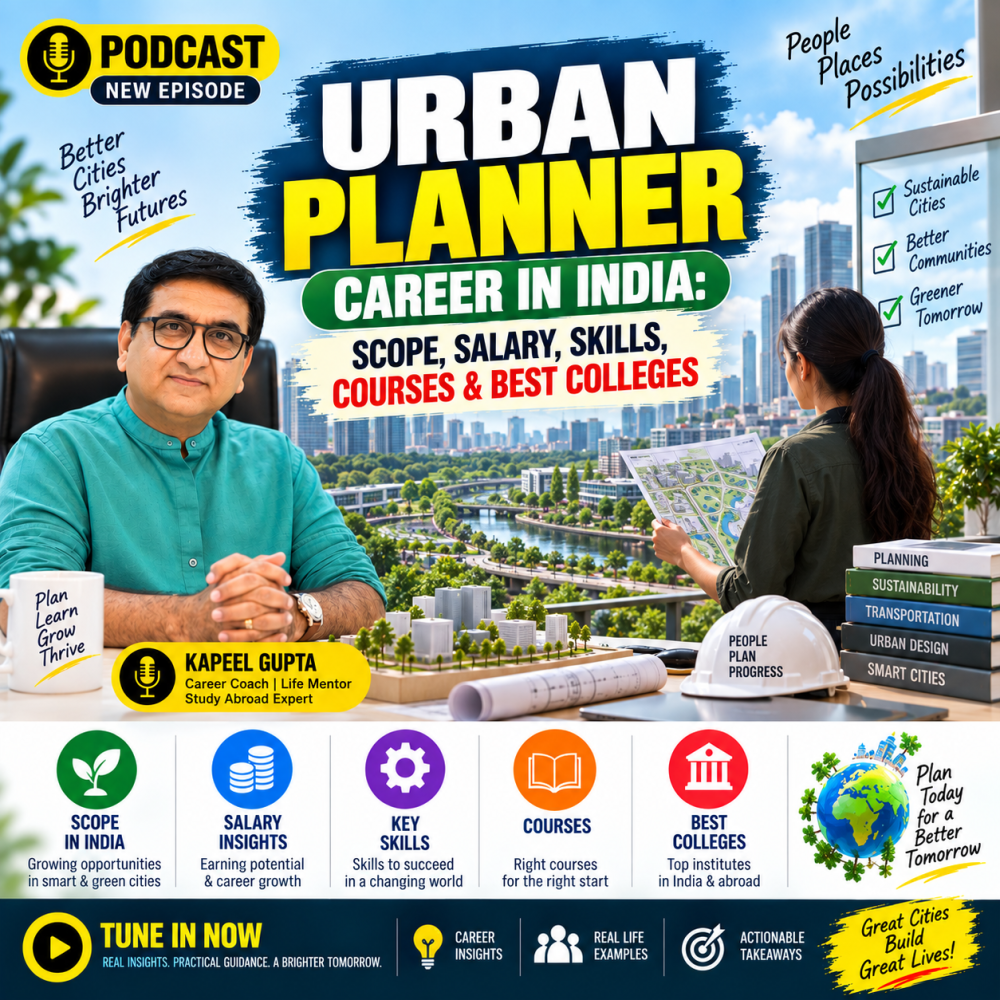 Urban Planner Career in India: Scope, Salary, Skills, Courses & Best Colleges