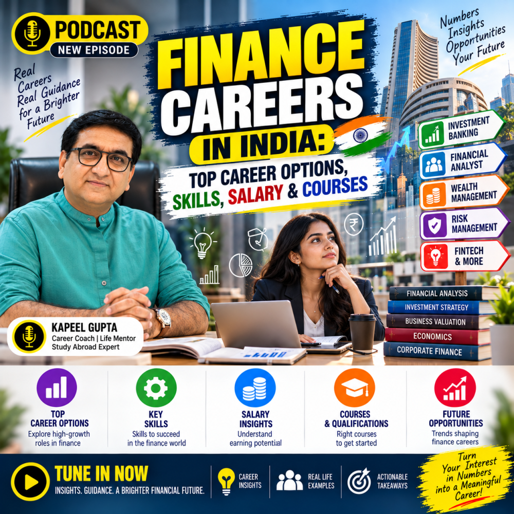 Finance Careers in India: Top Career Options, Skills, Salary & Courses