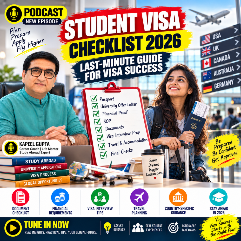 Student Visa Checklist 2026: Last-Minute Guide for Visa Success